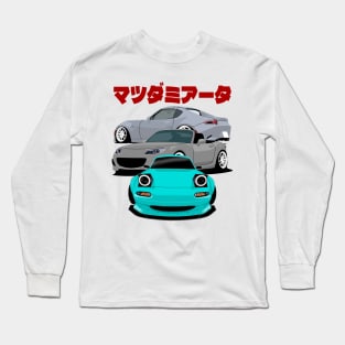 Mazda Miata Generation Long Sleeve T-Shirt